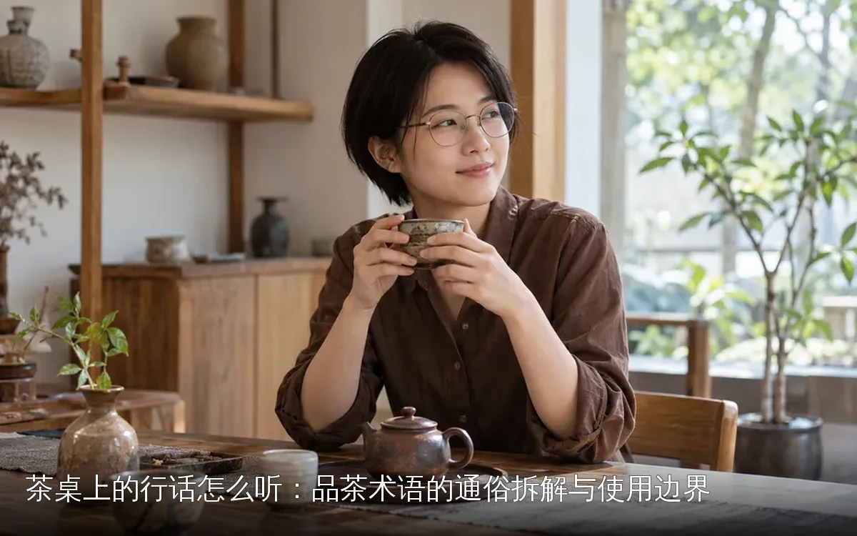 茶桌上的行话怎么听：品茶术语的通俗拆解与使用边界