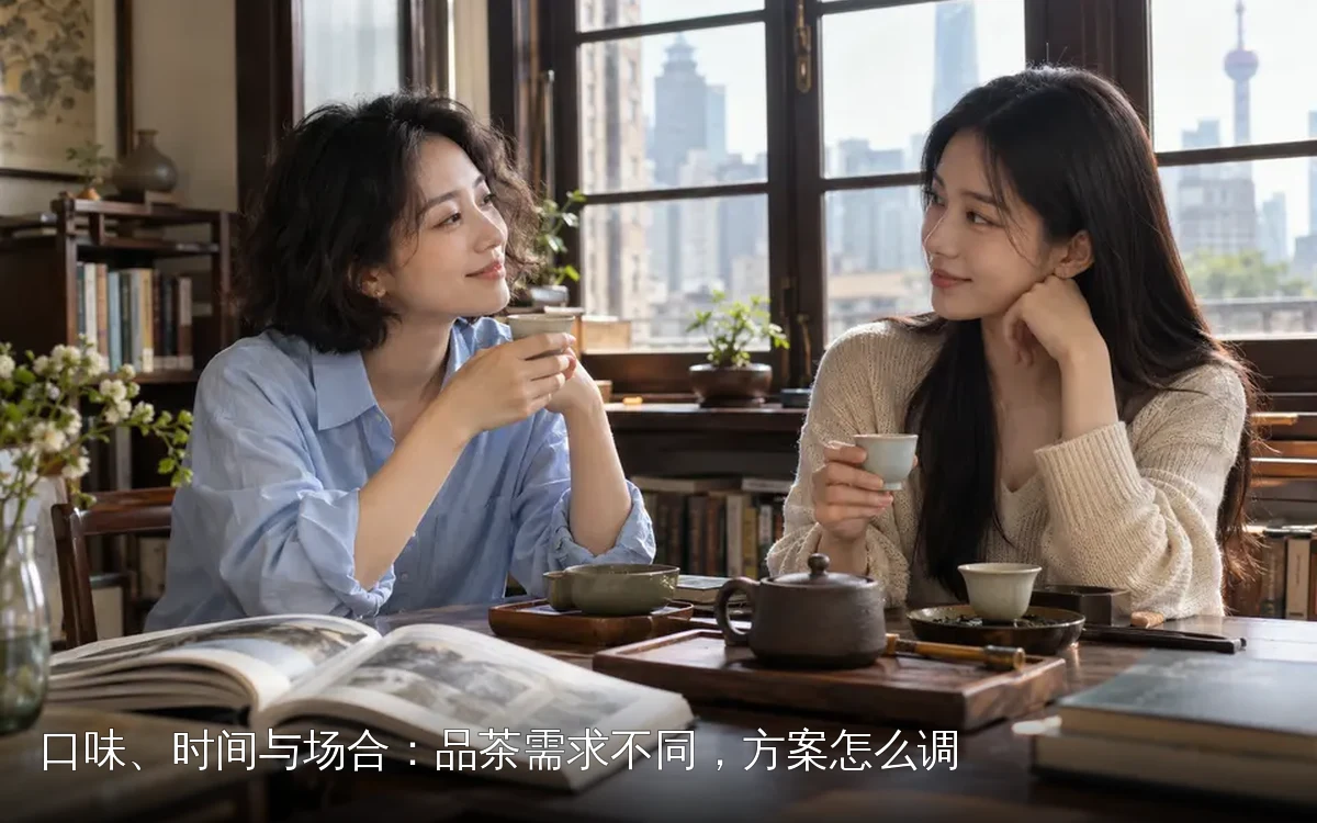 口味、时间与场合：品茶需求不同，方案怎么调